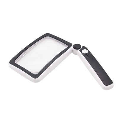 Loupe de Lecture LED Rechargeable - Haute Clarté 4X avec Grand Écran Ergonomique