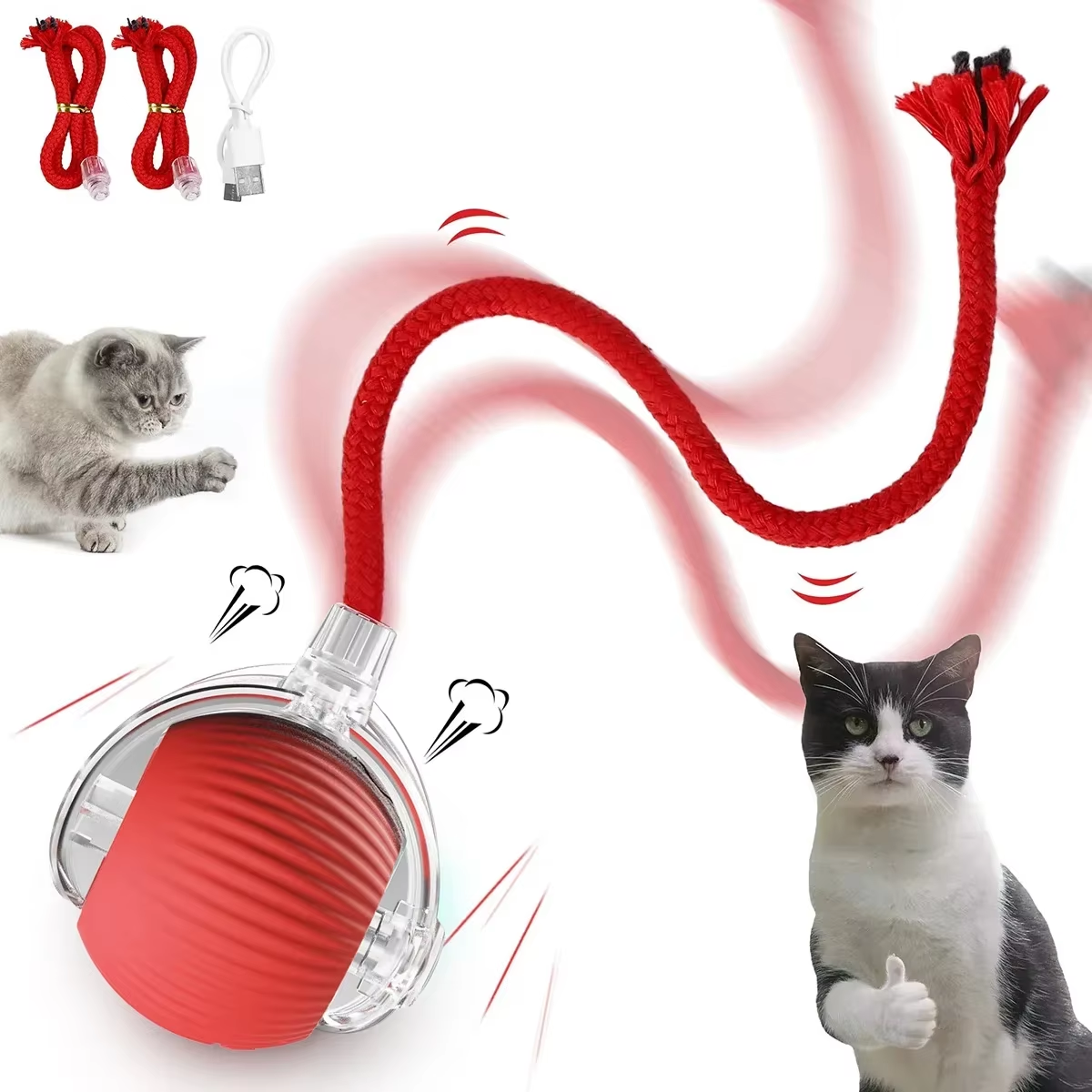 Smart Interactive Pet Toy Ball - Hot selling - last day of sale !