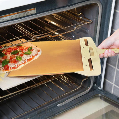 Sliding Pizza Peel Shovel Storage Board (trending product 🔥🔥)